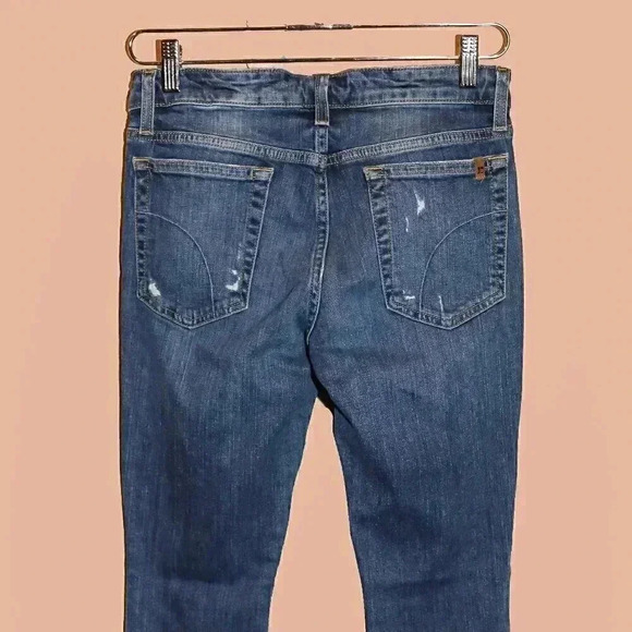 Joe’s Distressed Medium Wash Denim Ripped Skinny Jeans - Size‎ 27 - Picture 4 of 4